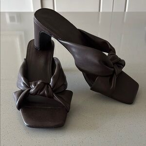 Banana Republic Brown Knotted Women's Heels